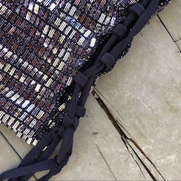 Sabora Party Club Sequin Look Halter Dress - Picture 5 of 6